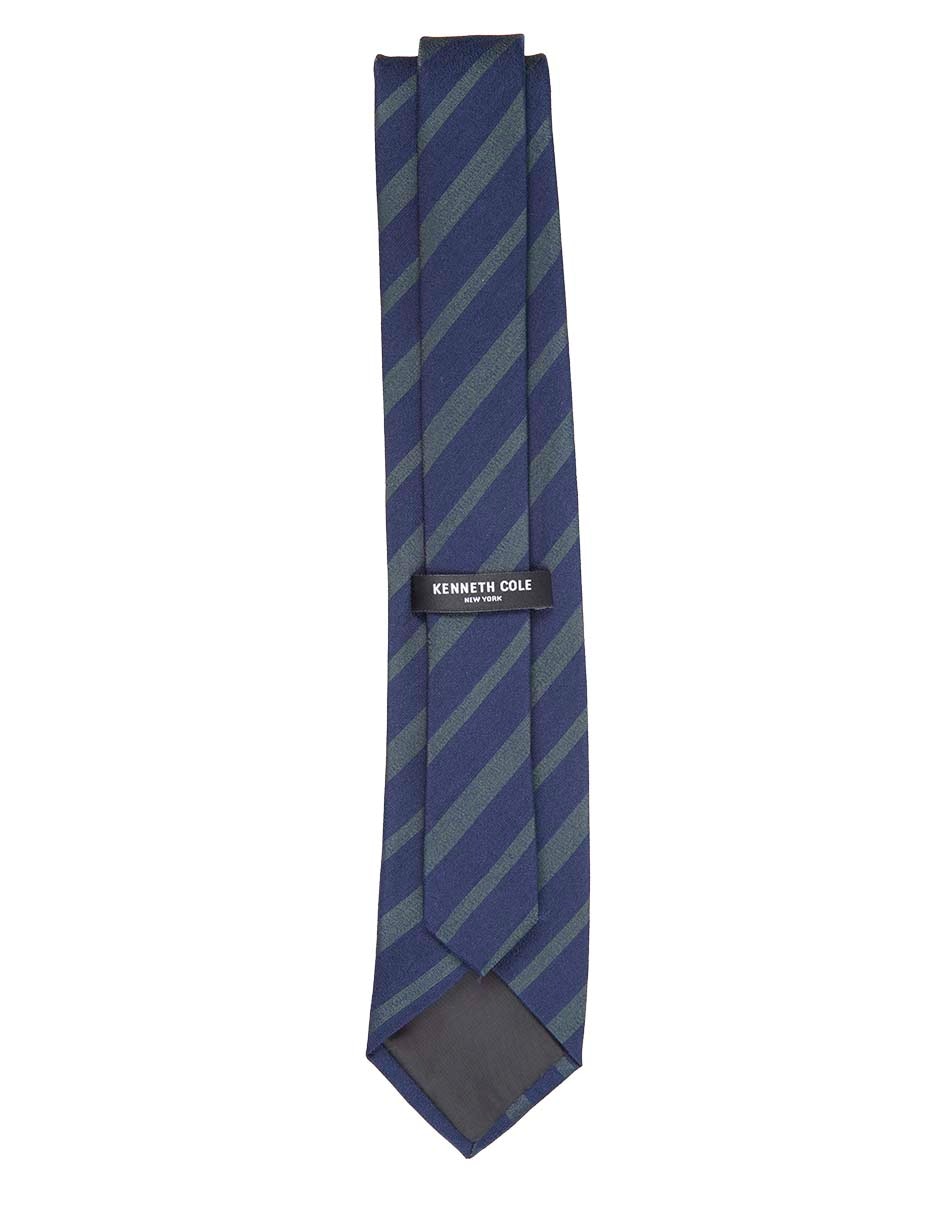 Corbata regular estampado a rayas para hombre 4