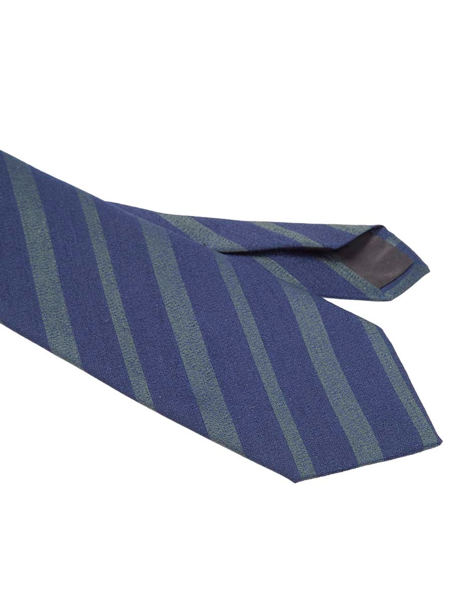 Corbata regular estampado a rayas para hombre 5