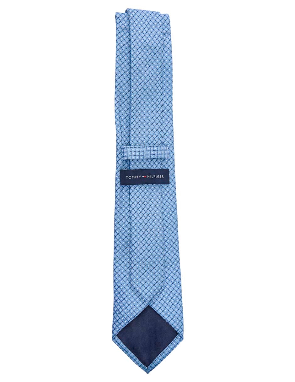 Corbata regular de seda estampado lunares para hombre 2