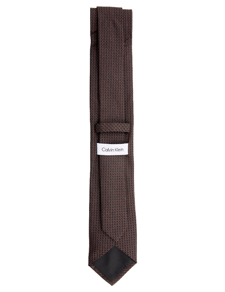 Corbata regular estampado microprint para hombre 2