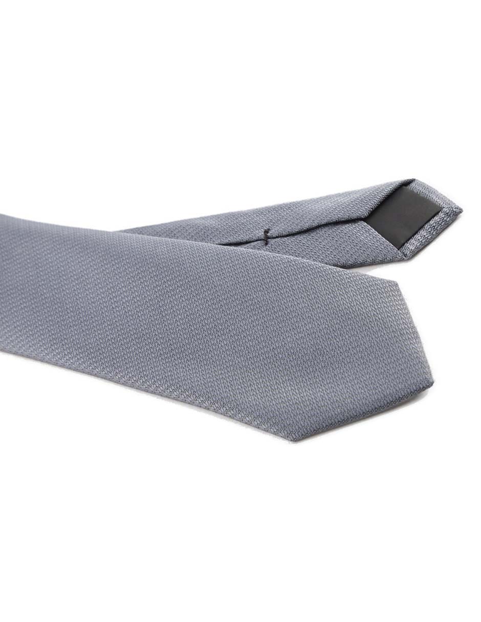 Corbata regular estampado microprint para hombre 3