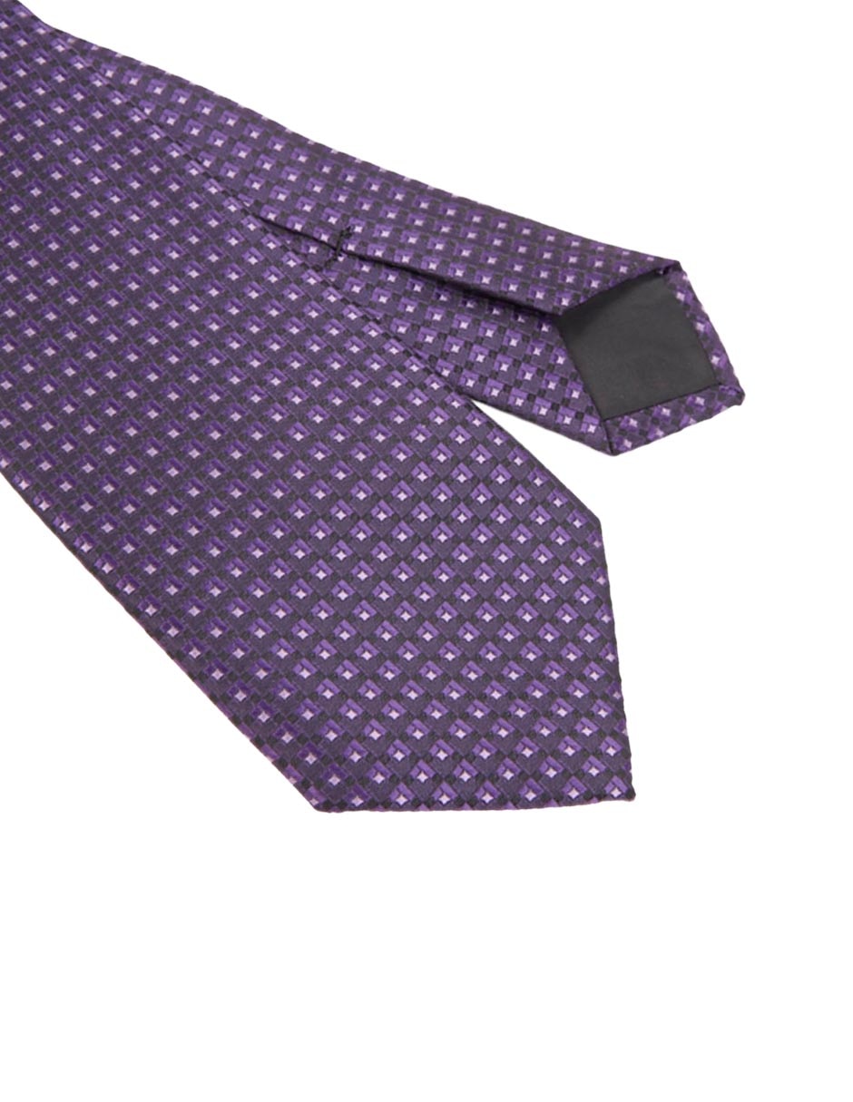 Corbata regular estampado macroprint para hombre 3
