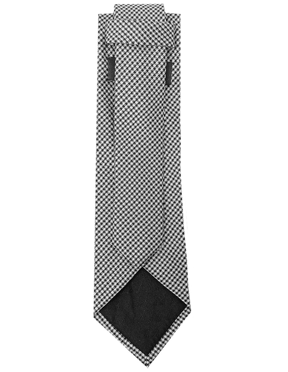 Corbata 6-8.5 cm estampado a cuadros para hombre 3