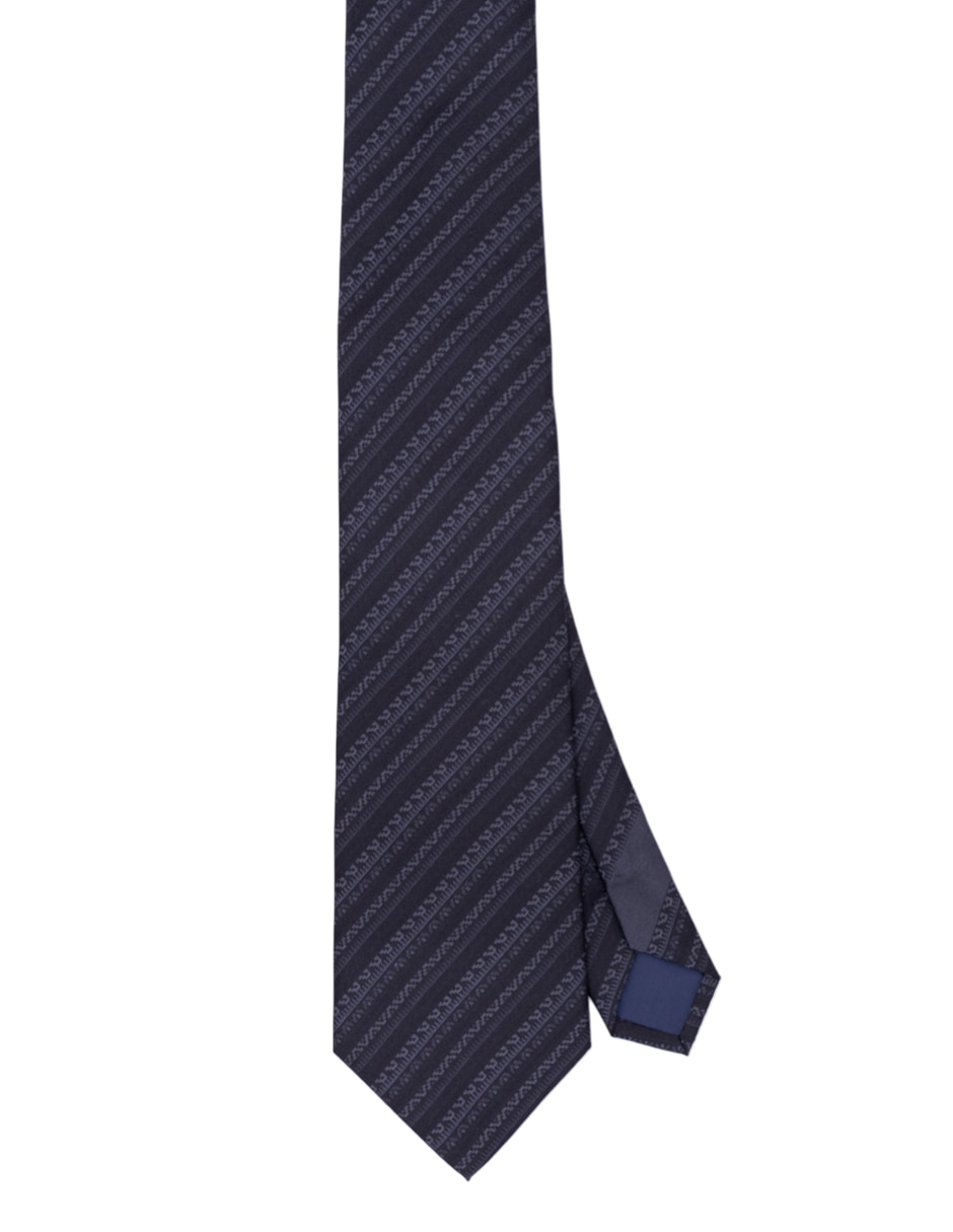 Corbata regular de seda estampado gráfico para hombre Corbata regular de seda estampado gráfico para hombre