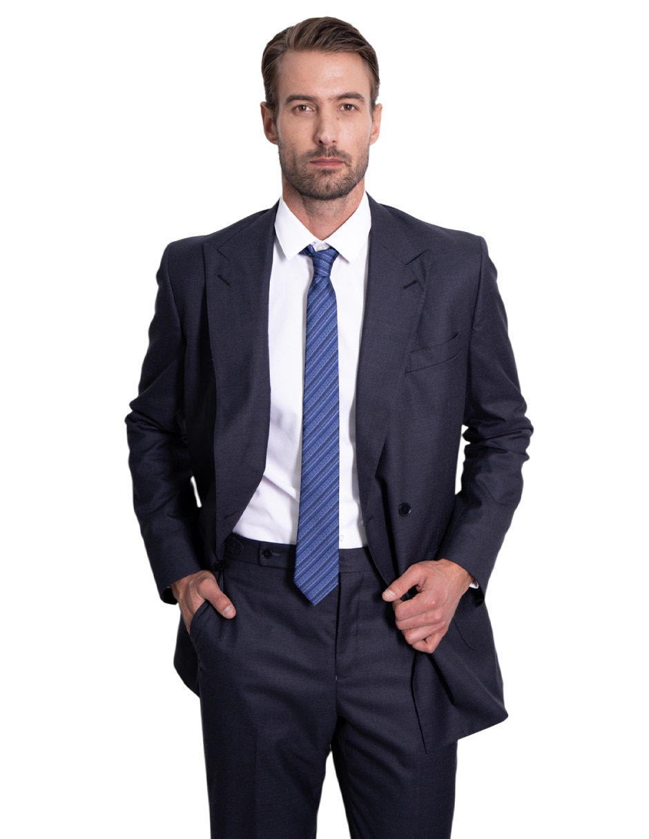 Corbata slim de seda estampada para hombre 3