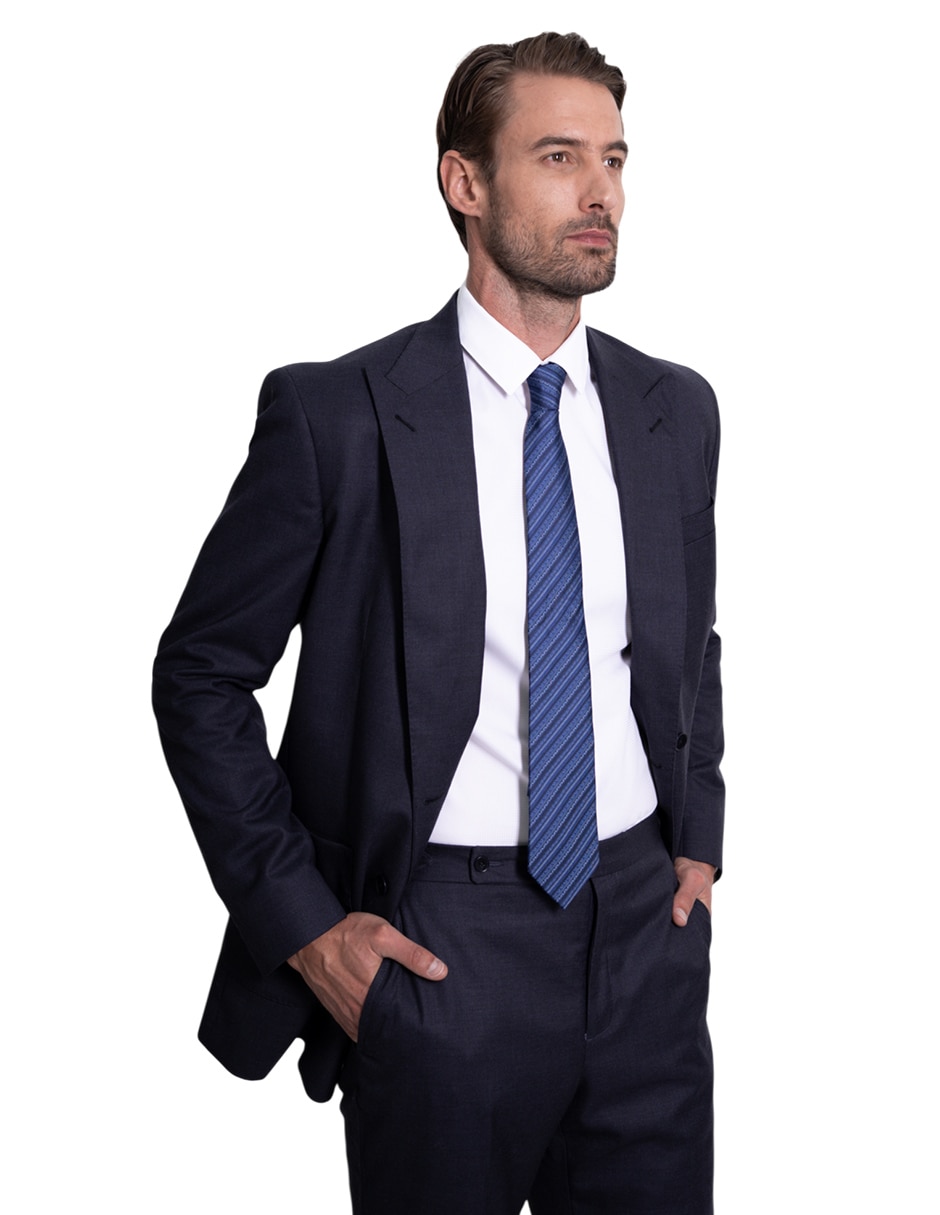 Corbata regular de seda estampada para hombre 3