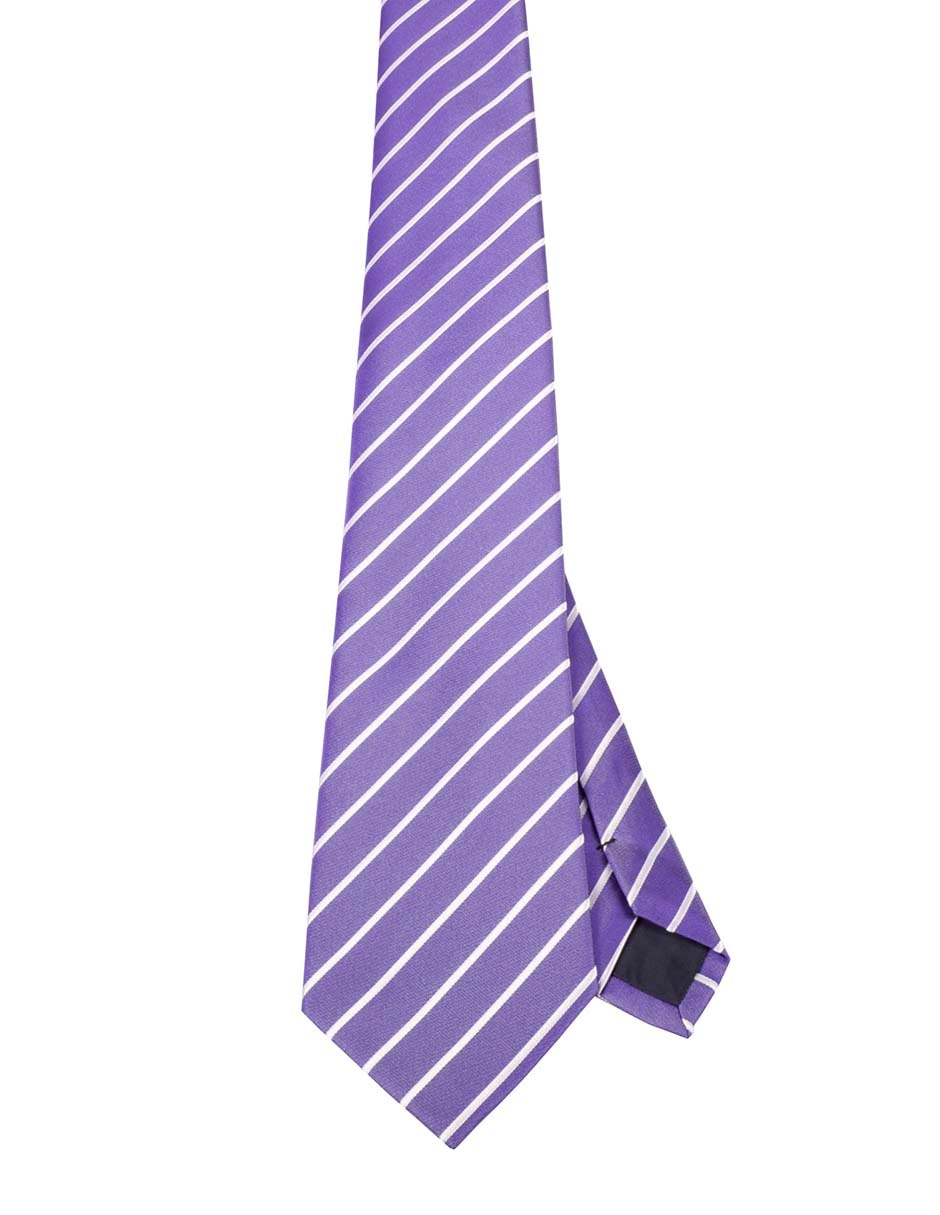 Corbata regular Estampado a rayas para hombre 1