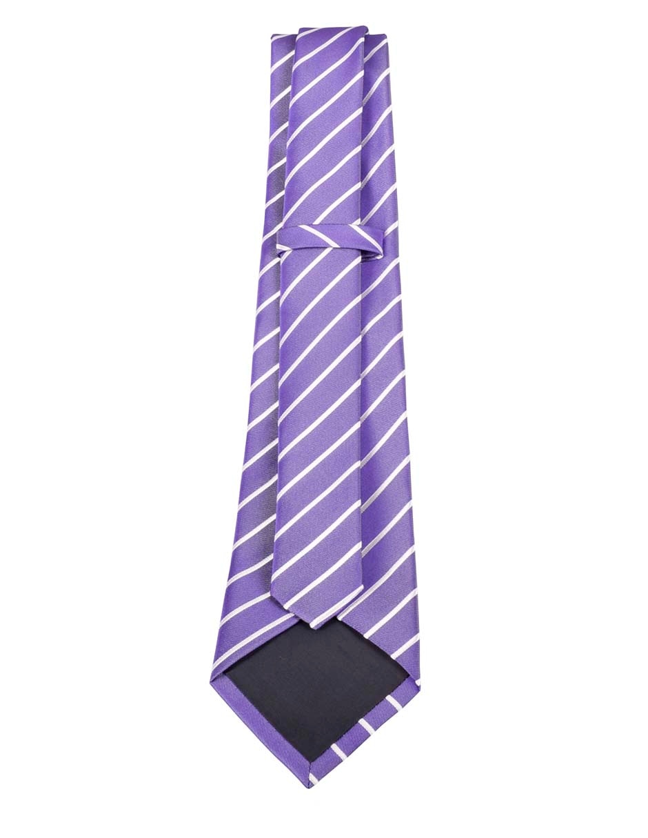 Corbata regular Estampado a rayas para hombre 2