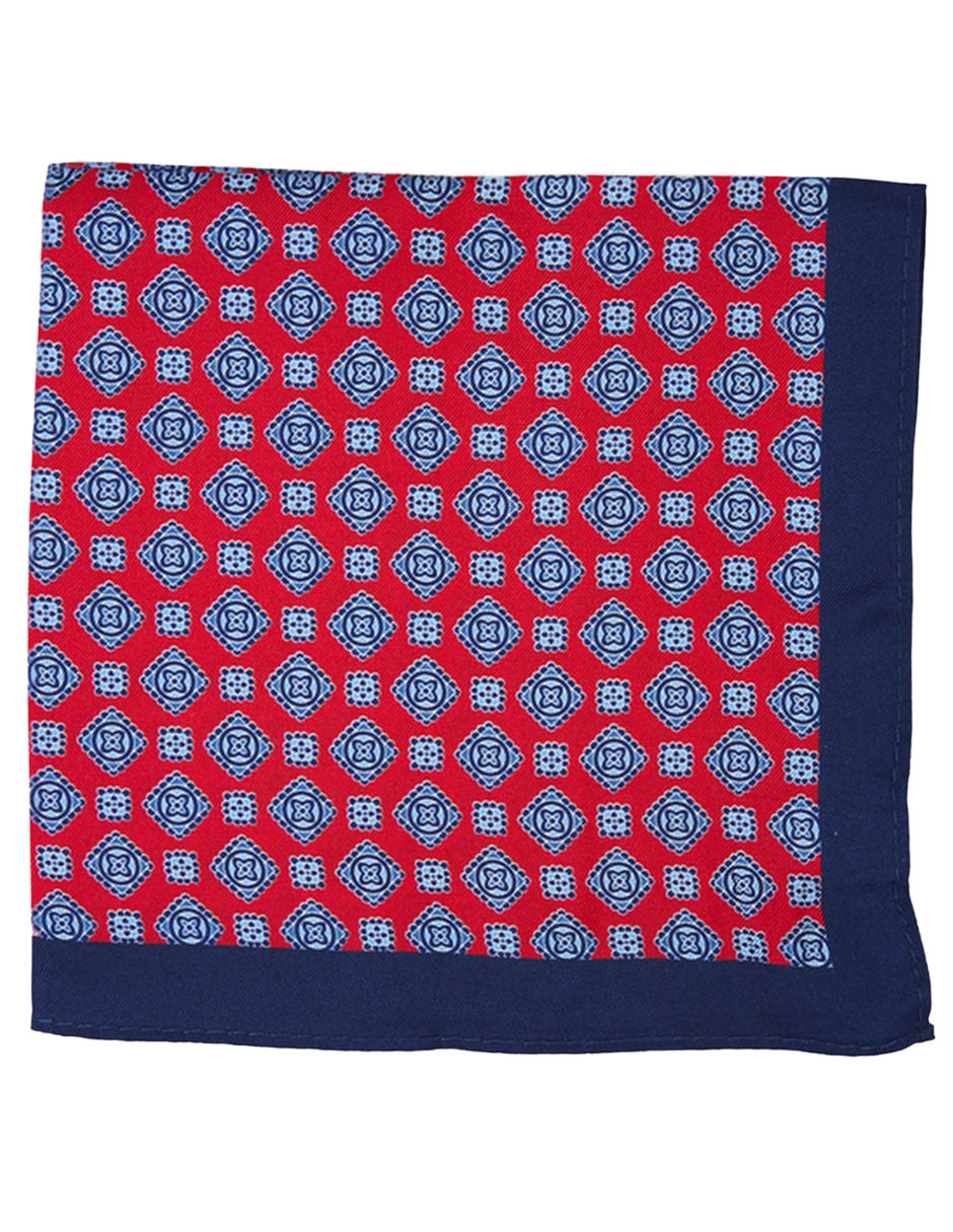 PAÑUELO JBE FLORAL IND, ROJO