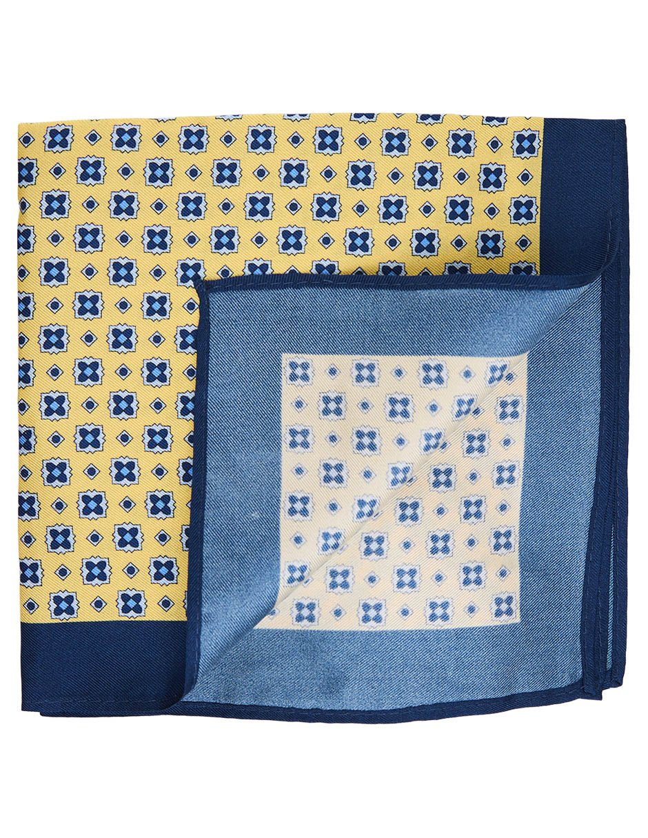 PAÑUELO JBE MACROPRINT IND S, AMARILLO