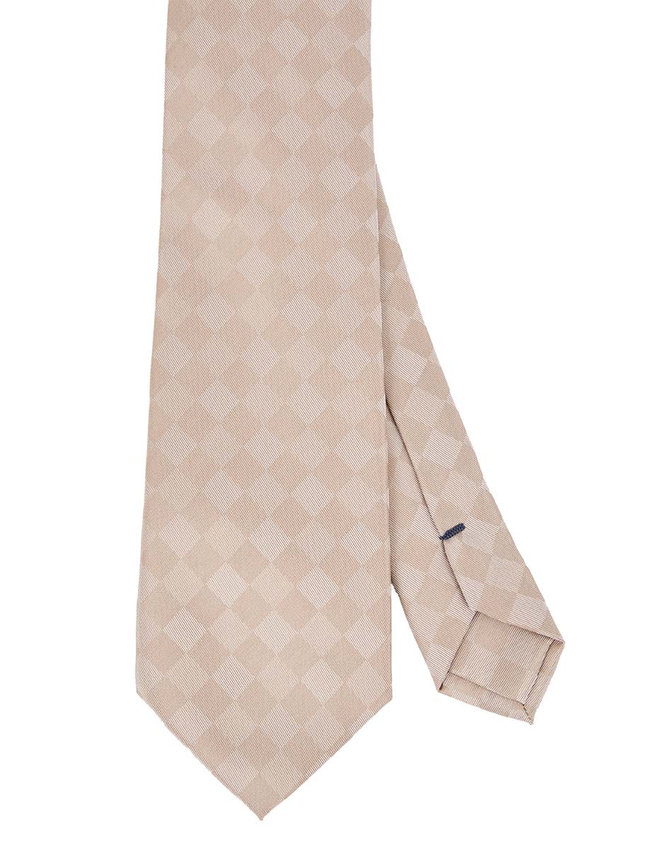 Corbata regular estampado a cuadros para hombre