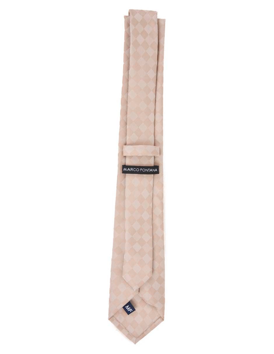Corbata regular estampado a cuadros para hombre 2