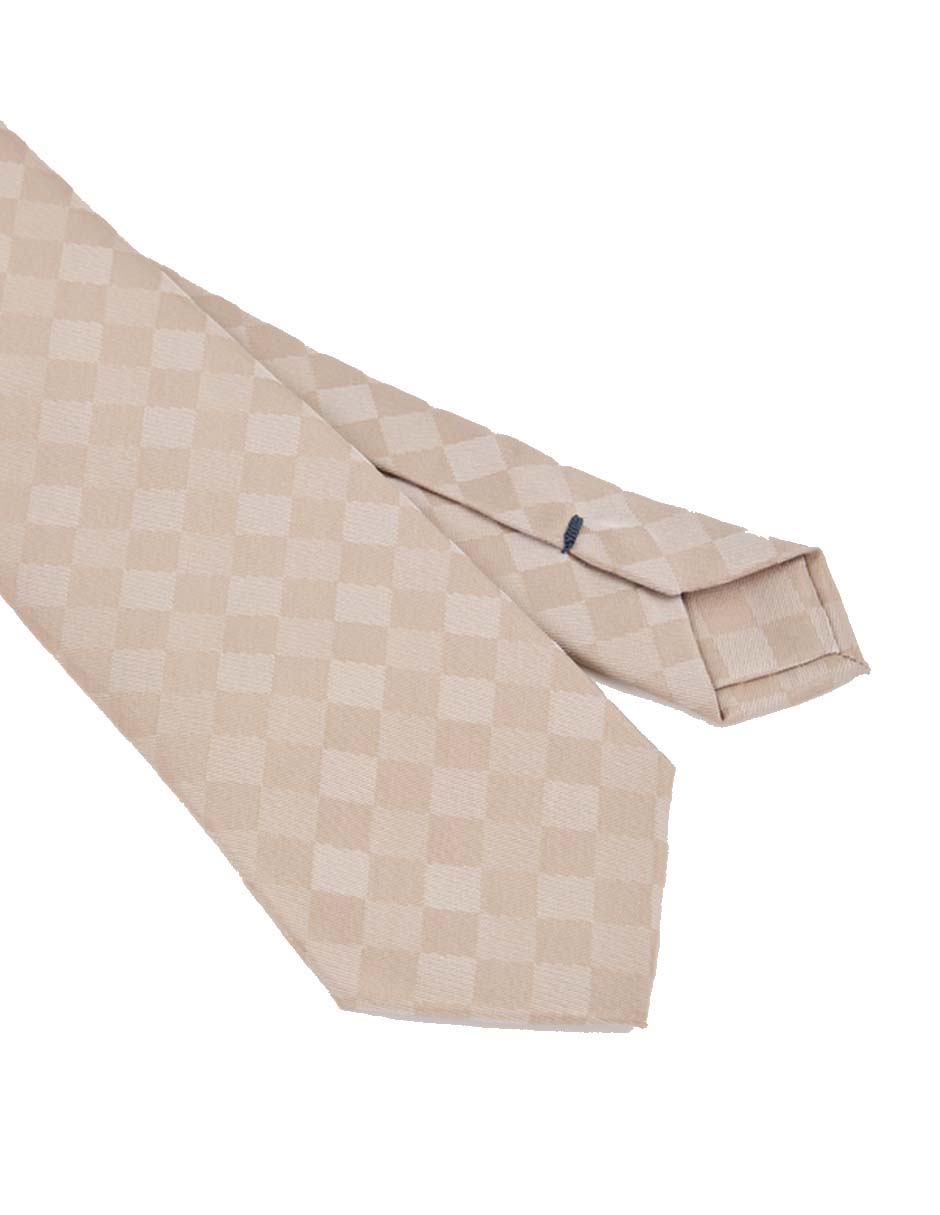 Corbata regular estampado a cuadros para hombre 3