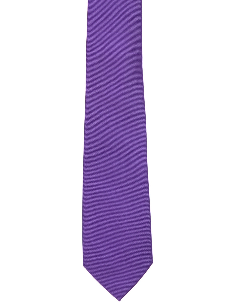Corbata regular estampado a rayas para hombre 2