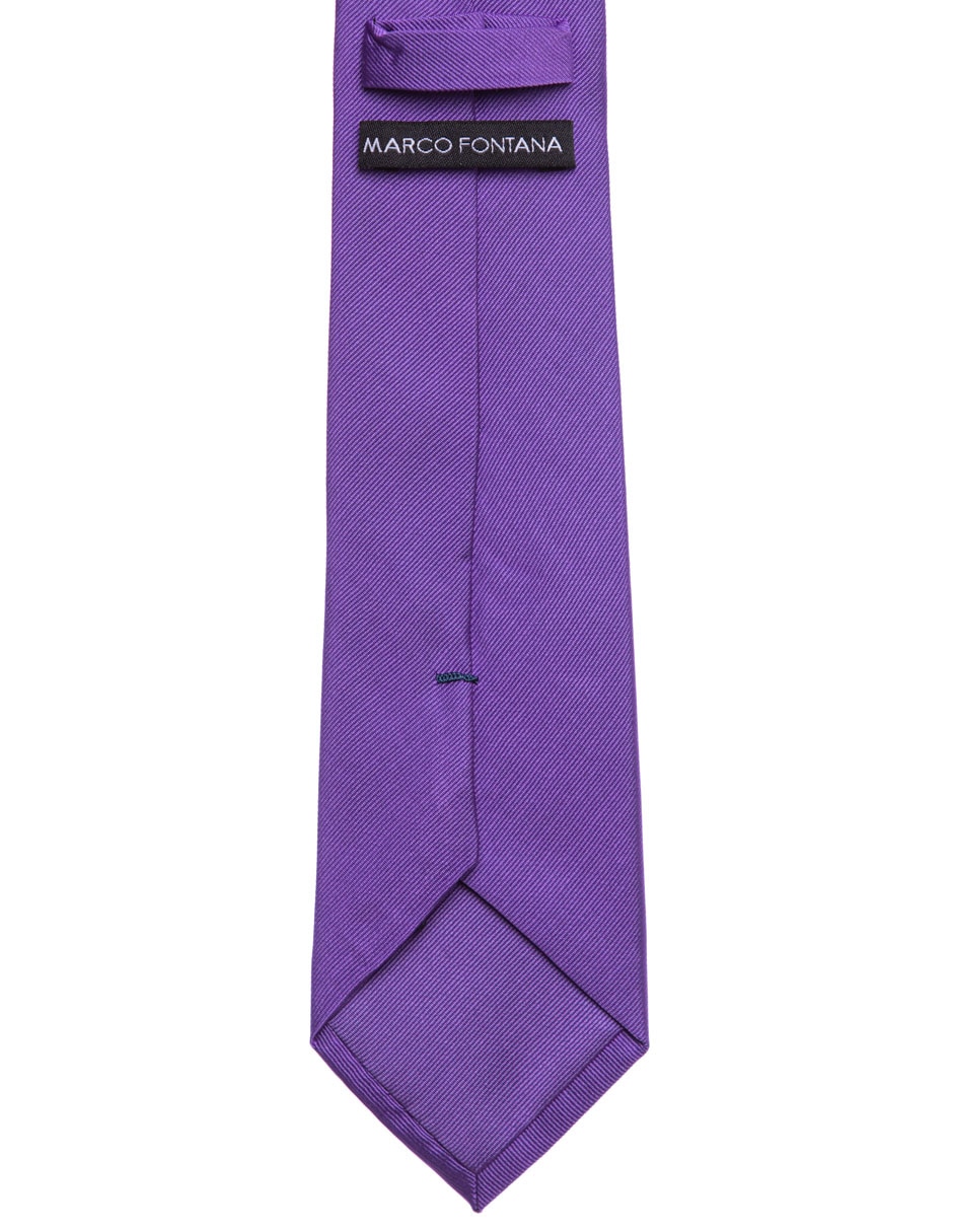Corbata regular estampado a rayas para hombre 3
