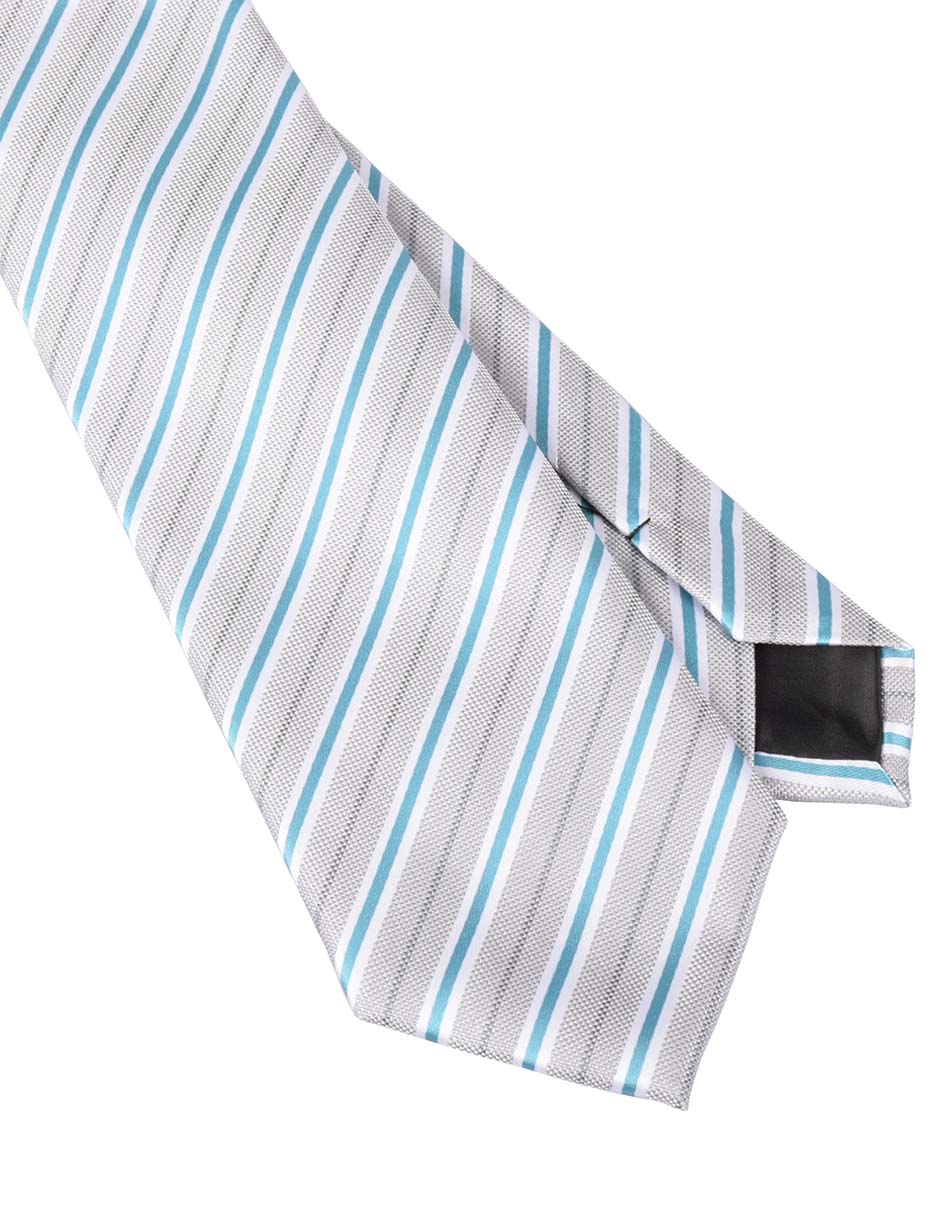 Corbata regular estampado a rayas para hombre 3
