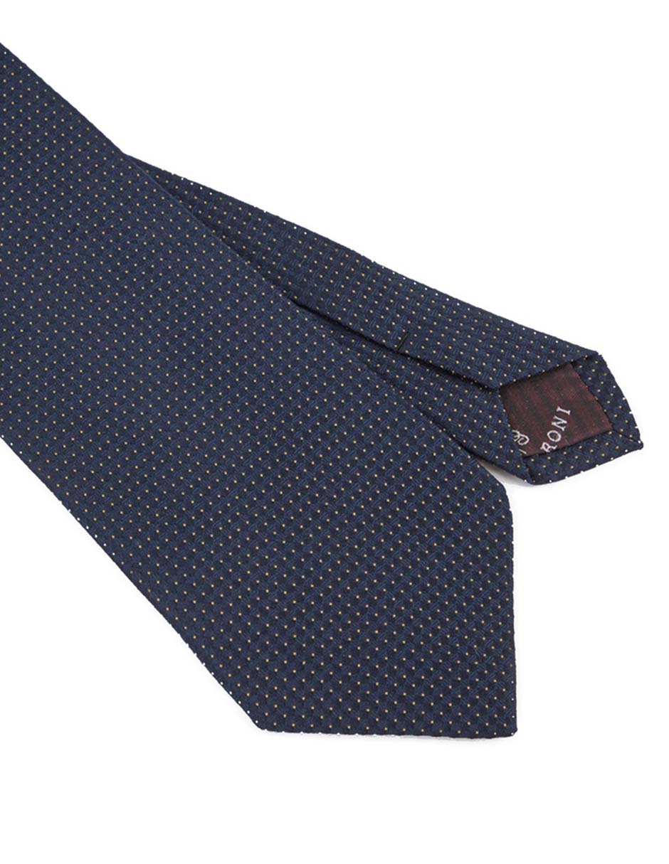 Corbata regular de seda para hombre