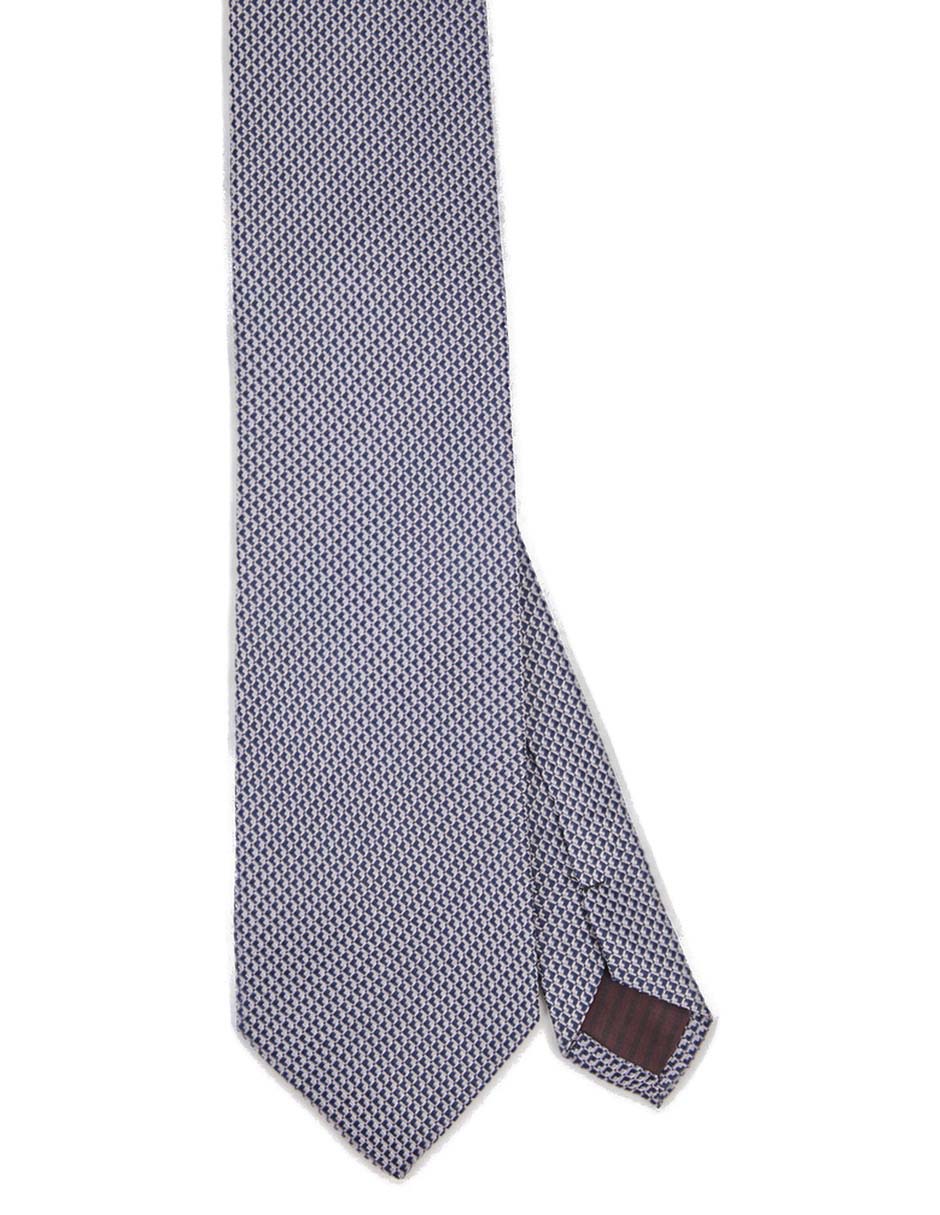 Corbata regular de seda para hombre