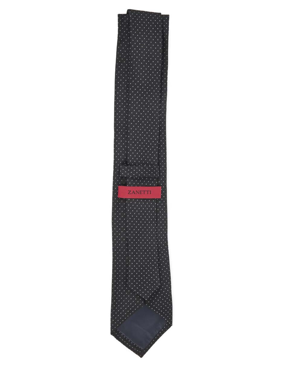 Corbata slim estampado lunares para hombre 2