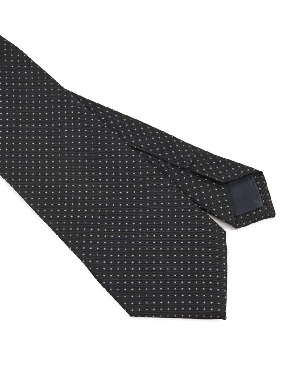 Corbata slim estampado lunares para hombre 3