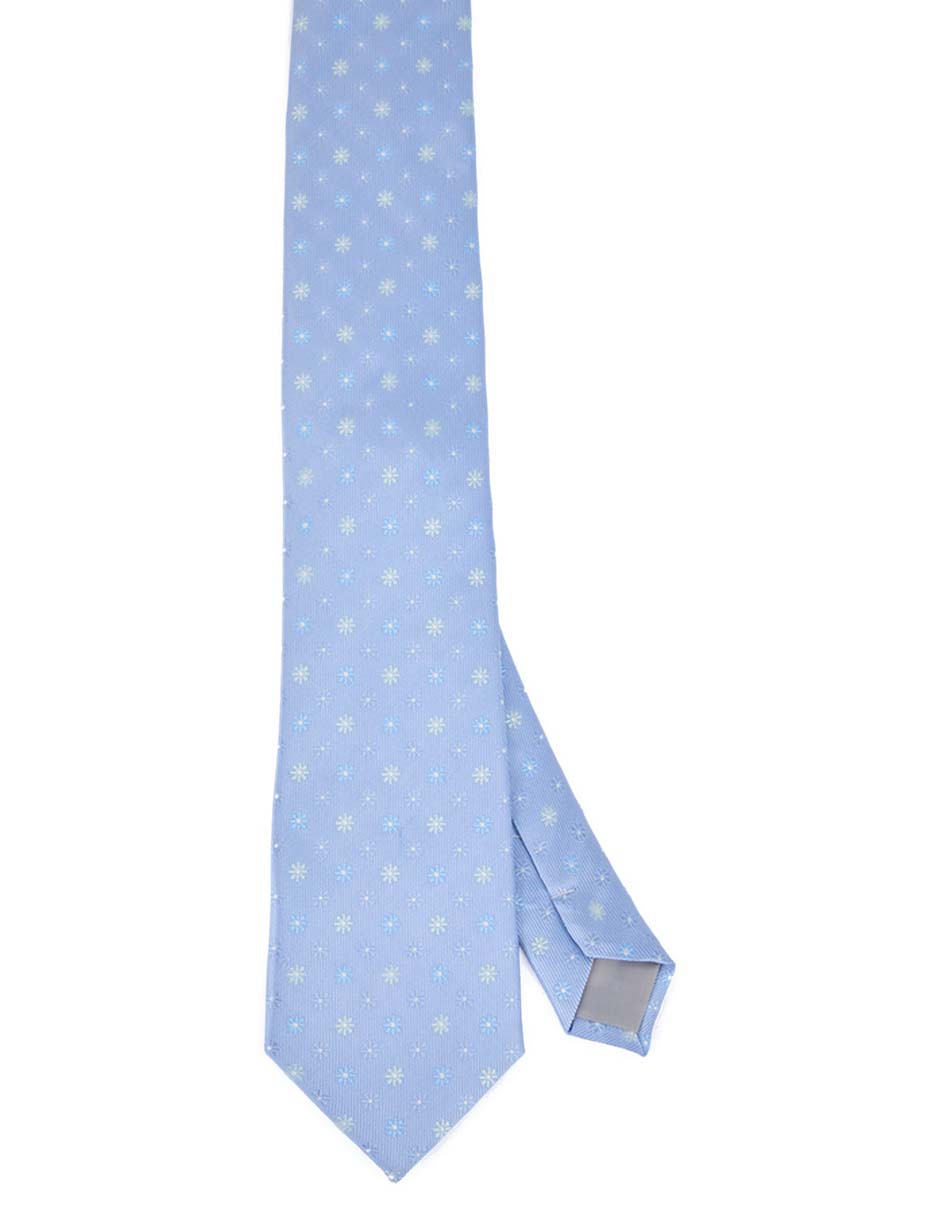 Corbata slim estampado floral para hombre