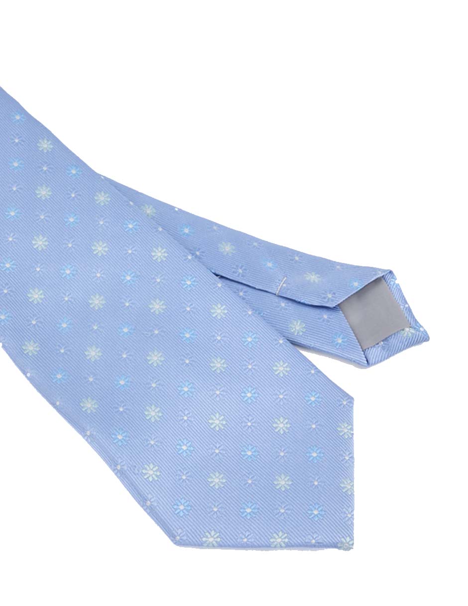 Corbata slim estampado floral para hombre 3