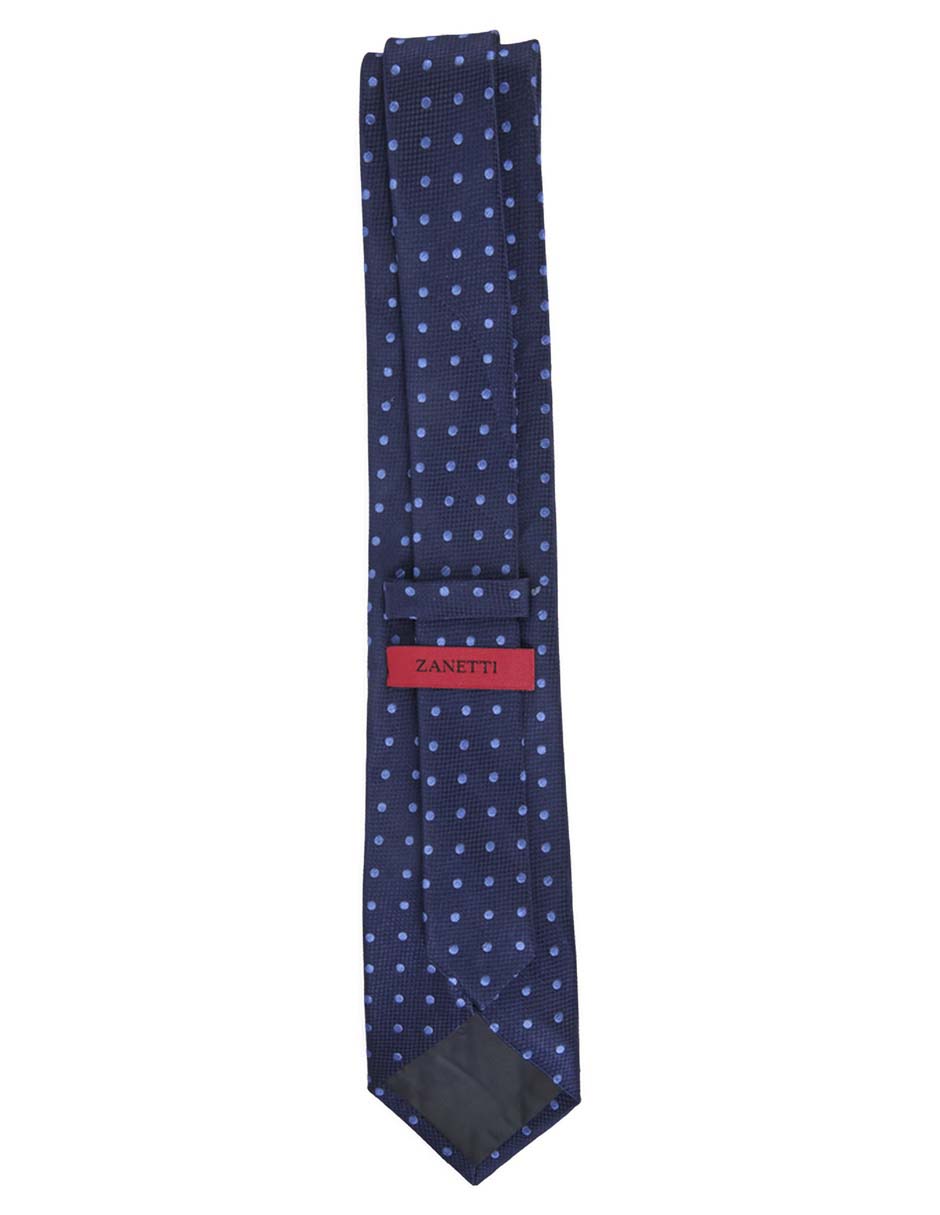 Corbata slim estampado lunares para hombre 2