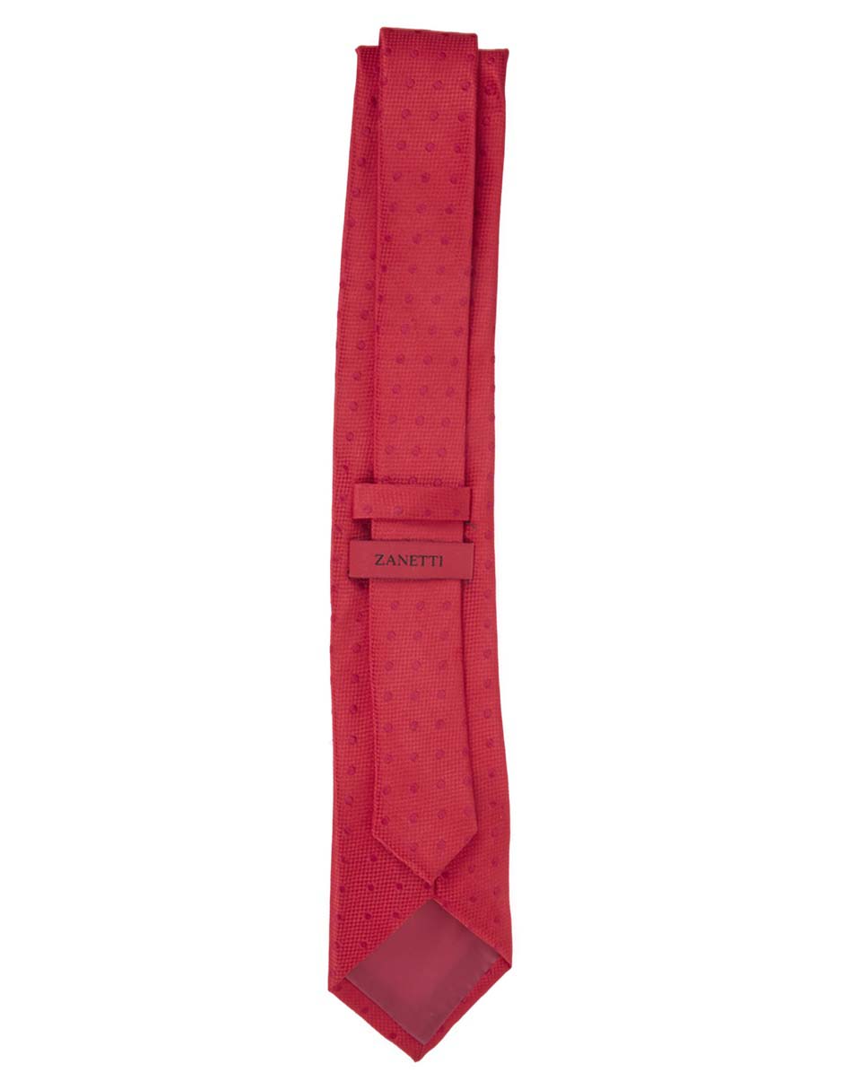 Corbata slim estampado lunares para hombre 2