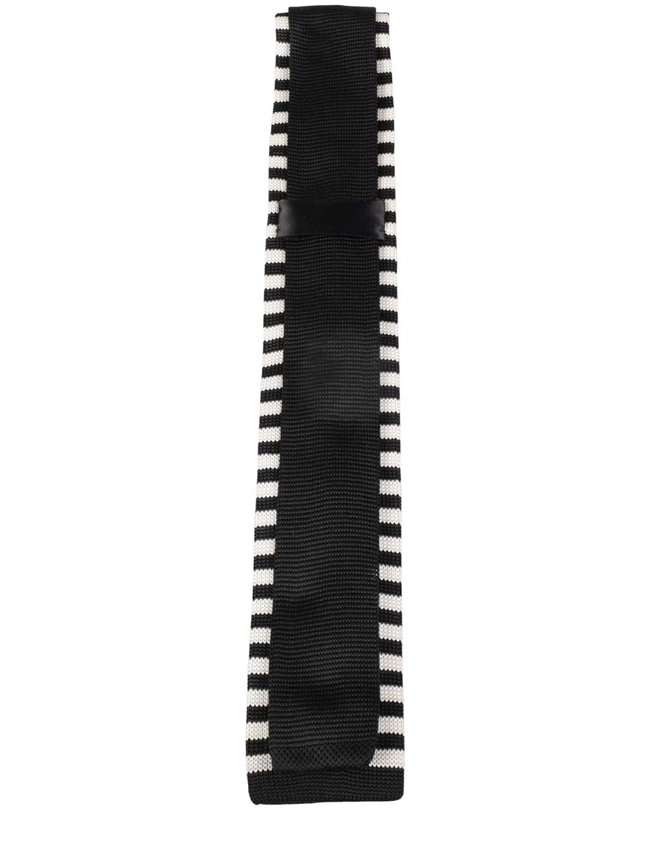 Corbata regular estampado a rayas para hombre 2