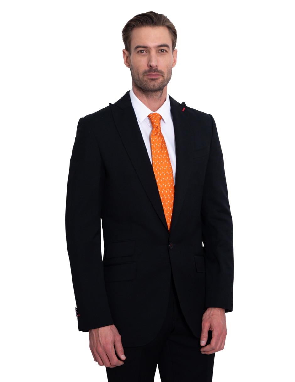 Corbata regular de seda estampada para hombre 3