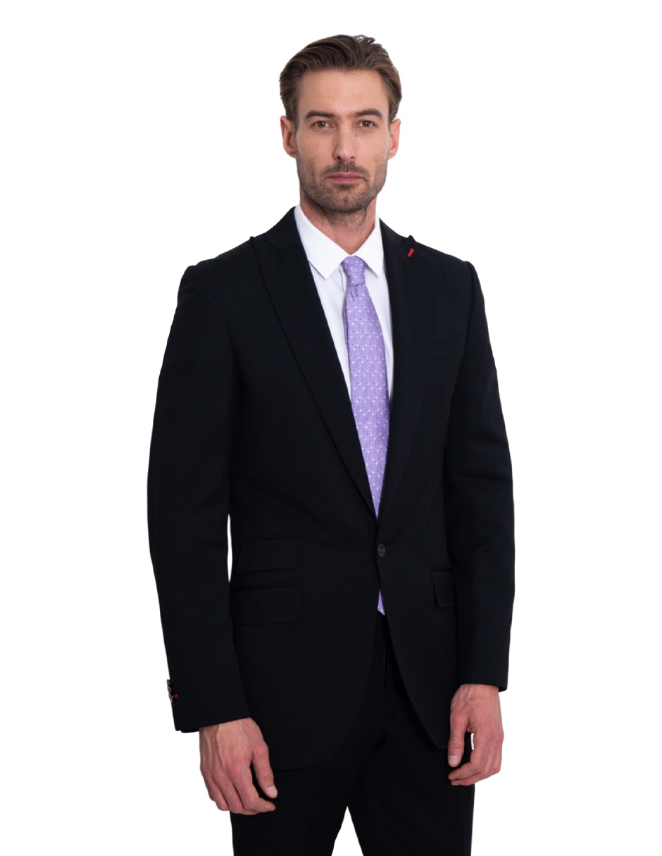 Corbata regular de seda estampada para hombre 3