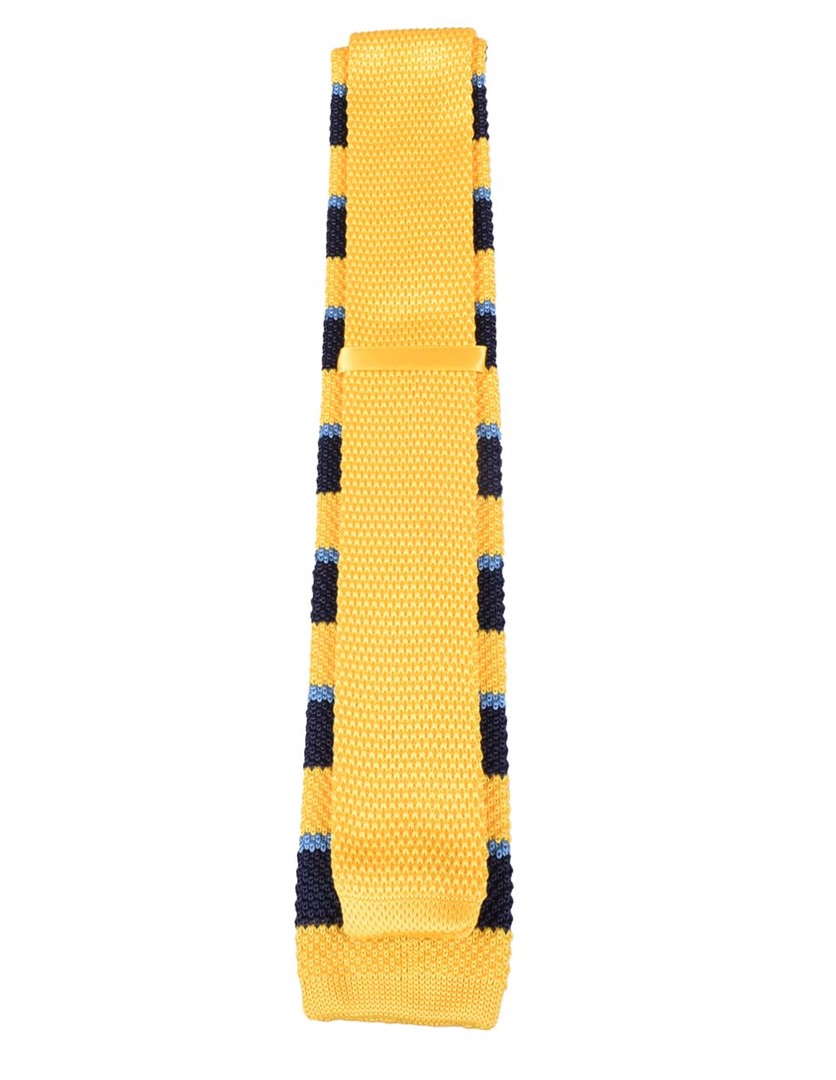 Corbata regular estampado a rayas para hombre 2