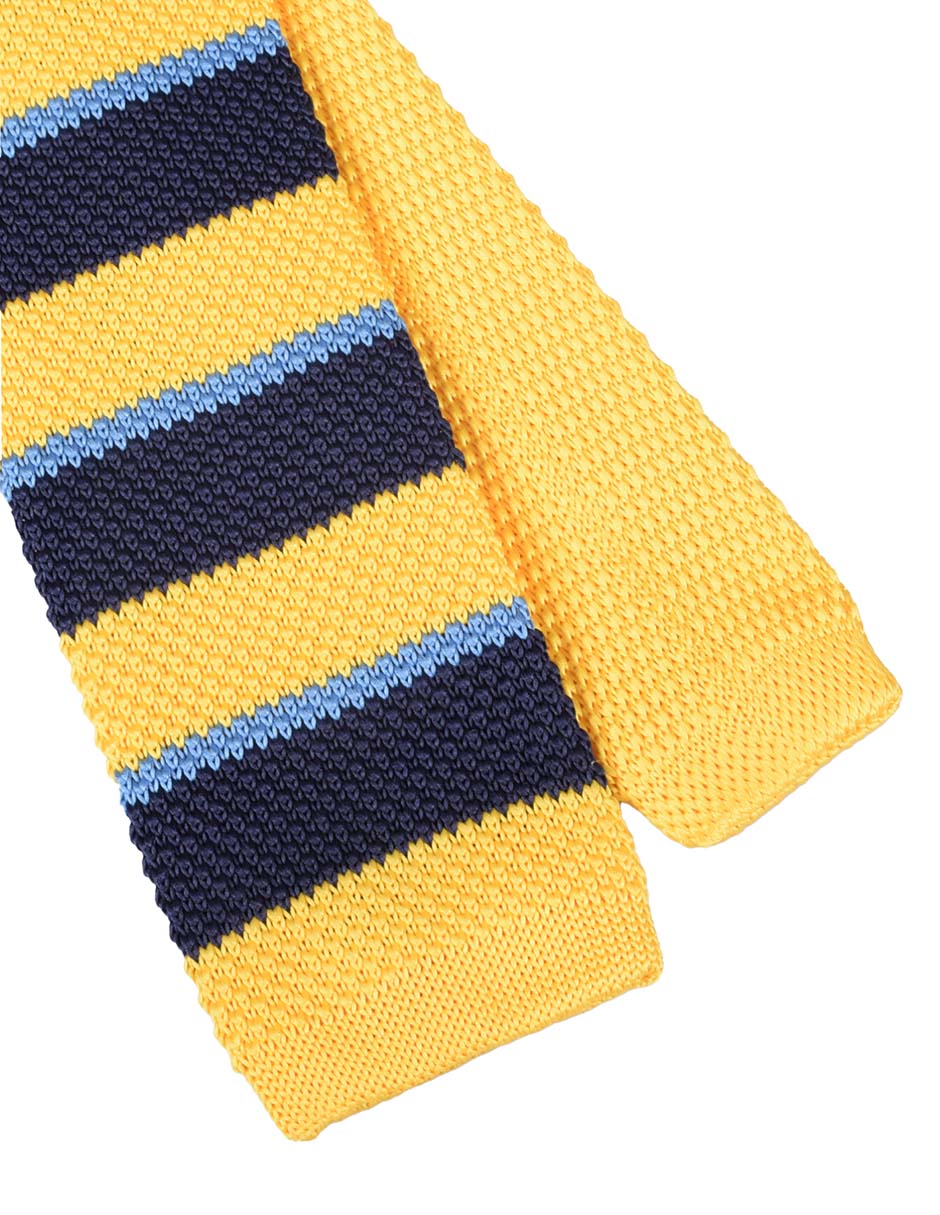 Corbata regular estampado a rayas para hombre 3