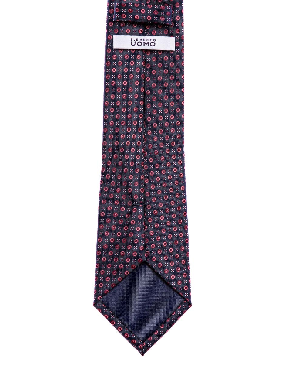 Corbata regular estampado floral para hombre 3