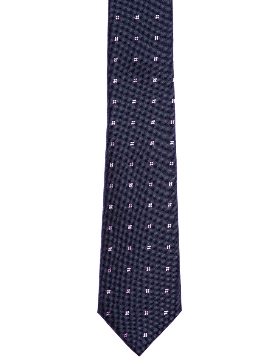 Corbata regular estampado a cuadros para hombre 2