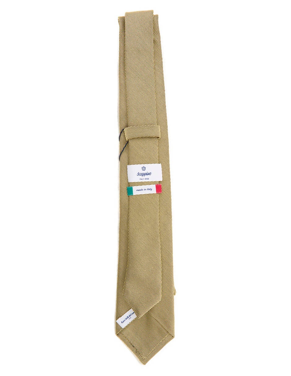 CORBATA SCAPPINO JACQUARD AL, AMARILLO