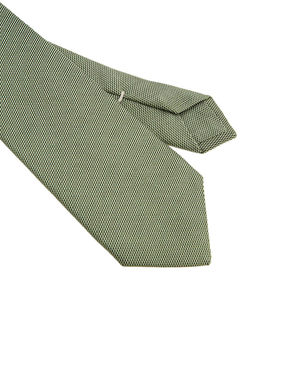 Corbata regular estampado microprint para hombre 3