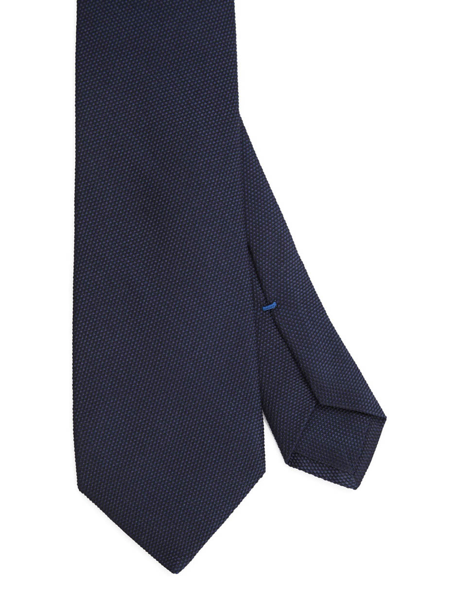 Corbata regular estampado microprint para hombre