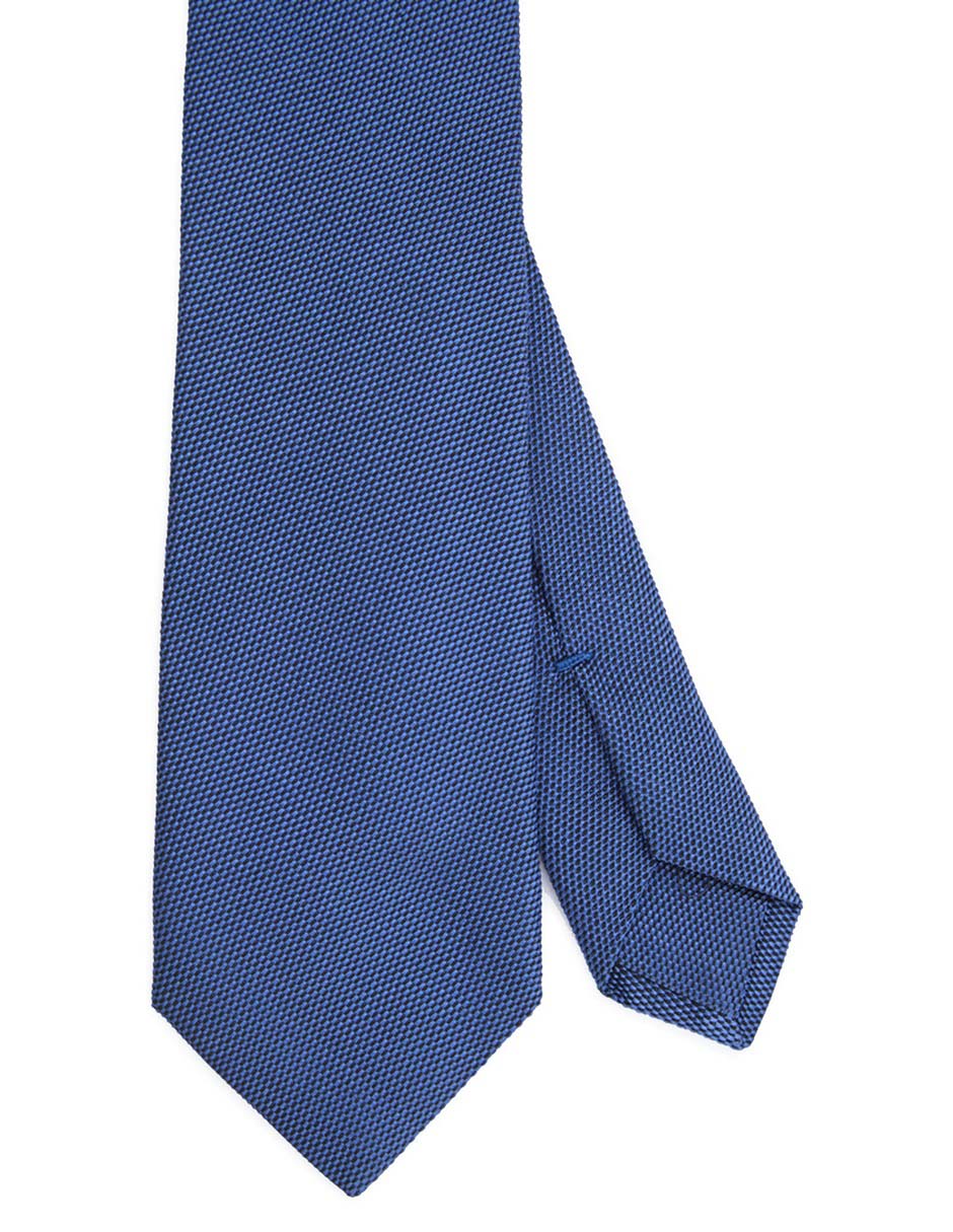 Corbata regular estampado microprint para hombre