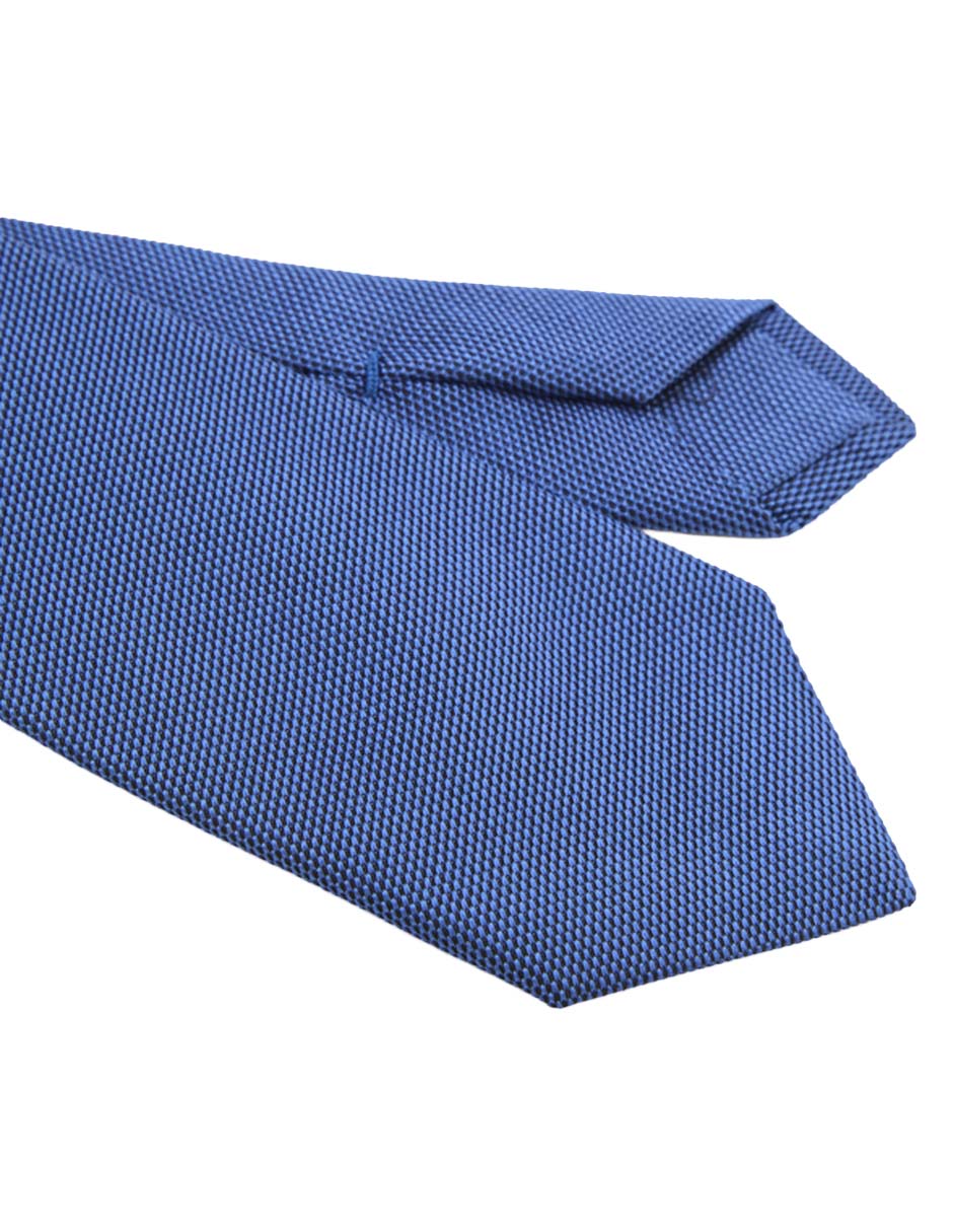 Corbata regular estampado microprint para hombre 3