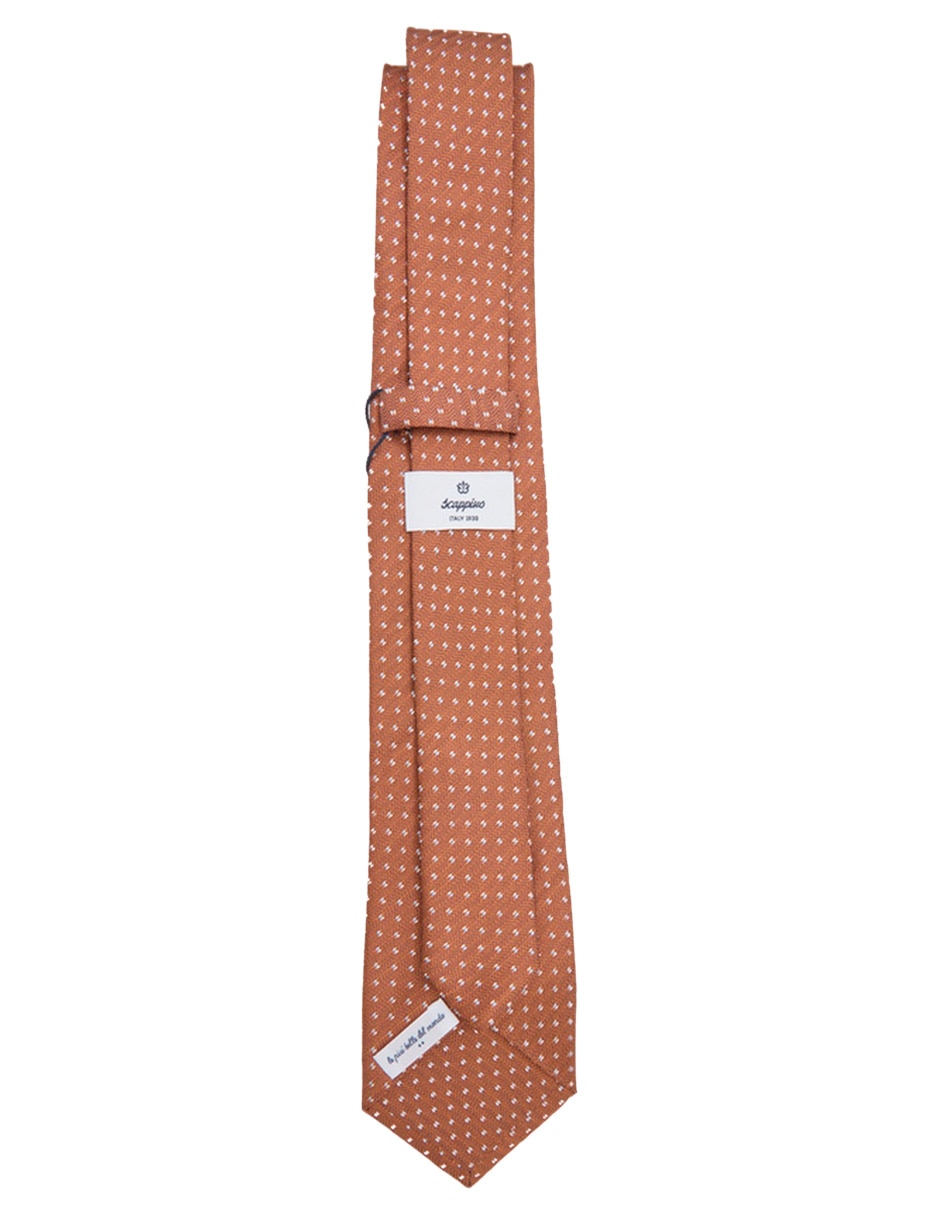 CORBATA SCAPPINO JACQUARD SED, NARANJA