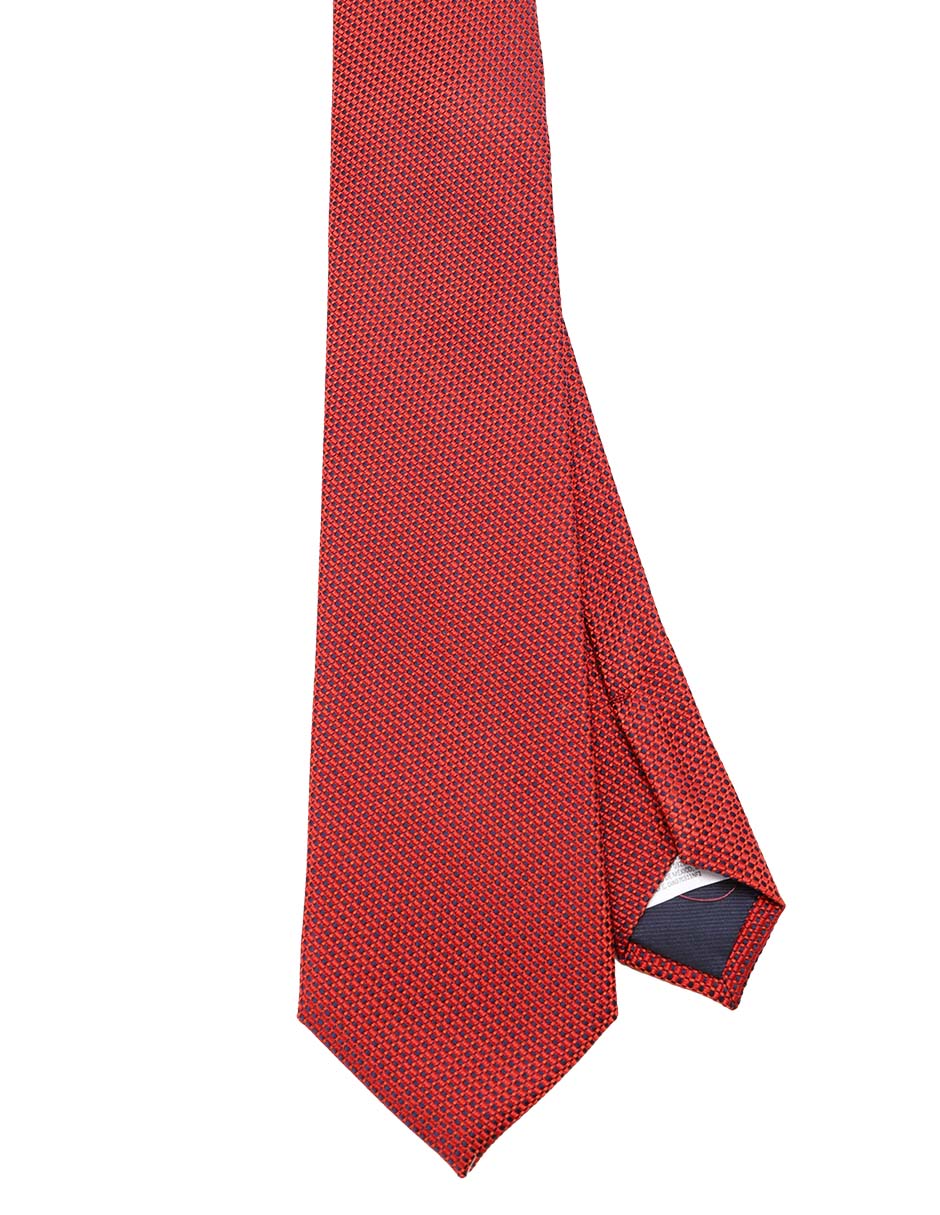 Corbata regular de seda para hombre