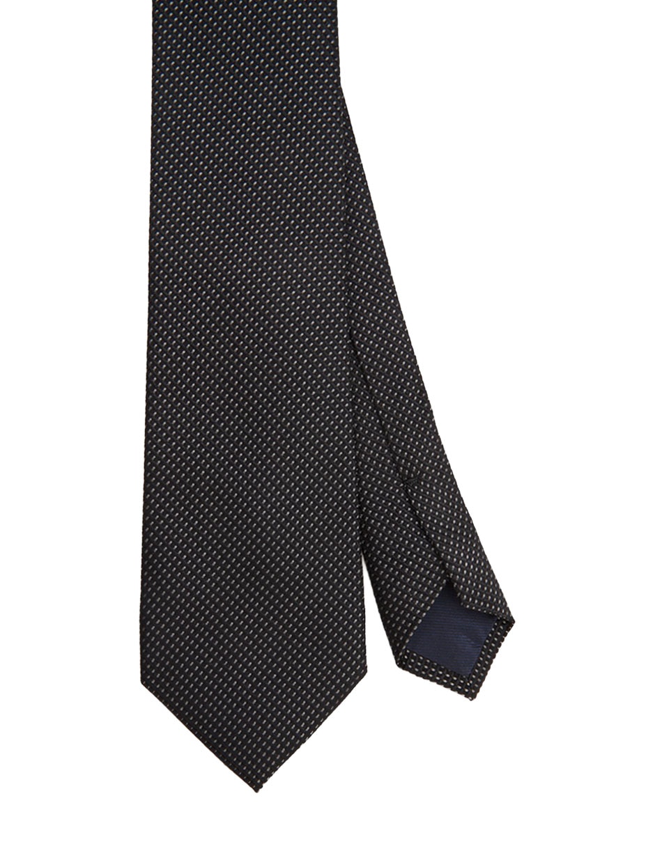 Corbata regular de seda para hombre