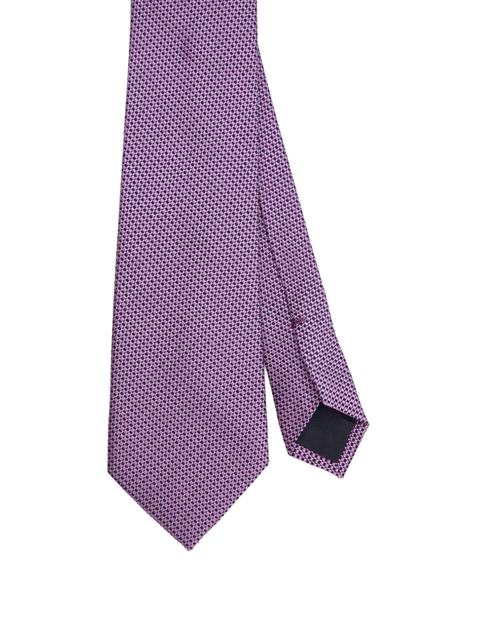 Corbata regular de seda para hombre