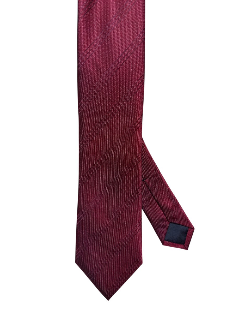 Corbata regular de seda estampado a rayas para hombre Corbata regular de seda estampado a rayas para hombre