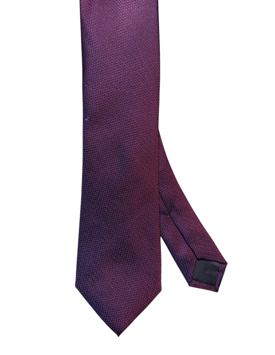 Corbata regular de seda para hombre