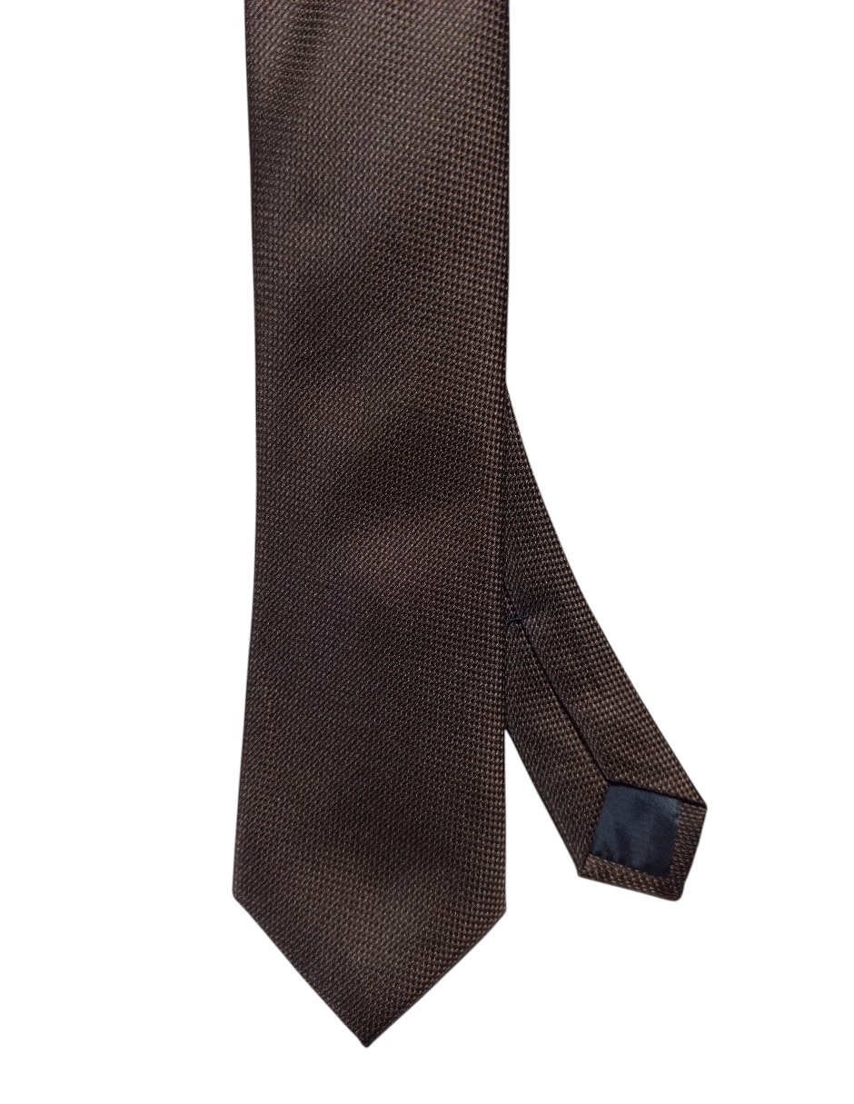 Corbata regular de seda para hombre
