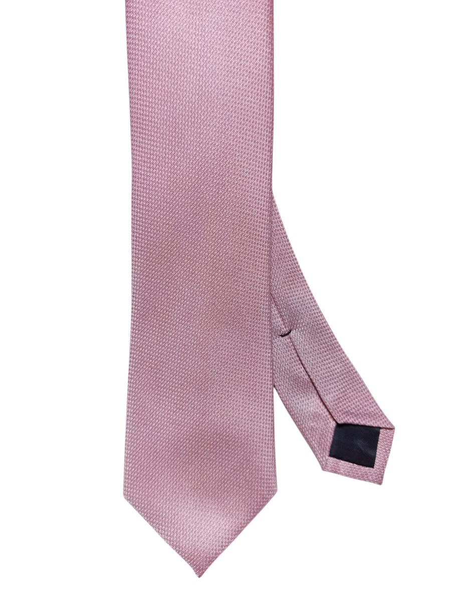 Corbata regular de seda para hombre