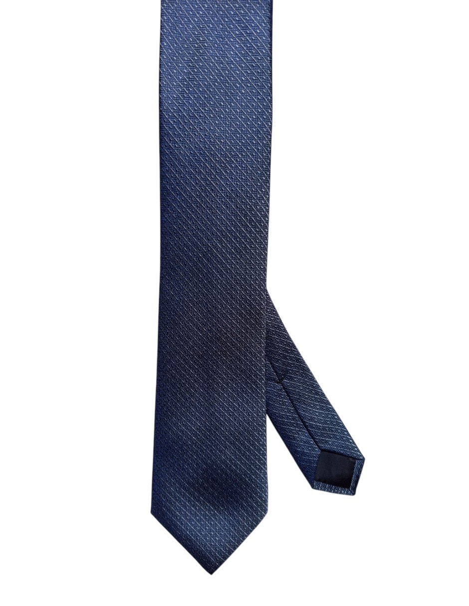 Corbata regular de seda estampado a rayas para hombre