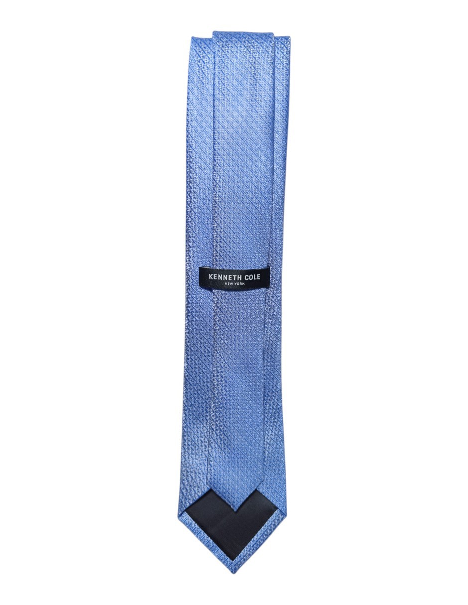 Corbata regular de seda estampado a rayas para hombre 3